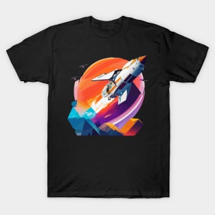 Cosmic Expedition - Navigating the Universe's Vast Frontiers T-Shirt